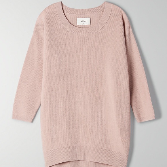 Aritzia BNWT Wilfred Balzac 3/4 Sleeve Sweater